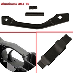 Aluminum 6061 T6 Enhanced Oversized Trigger Guard Anodized Black .223 5.56 .308 