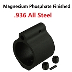  .936 Steel Low Profile Micro Gas Block, Heavy Duty