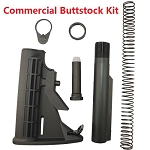 Commercial 6 Position Buffer Tube Butt Spock 6PC Kit