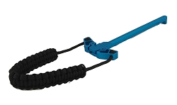AMBI  .308 308 Charging Handle, With Paracord, Blue