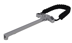 AMBI .308 308  Charging Handle, With out Paracord, Silver