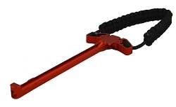 AMBI 308 .308 Charging Handle, With Paracord, Red