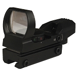 Compact Red/Green Dot Sight, 4 Adj. Reticles, 3/8 Dovetail