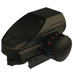 4 Reticle Adjustable Tactical Sight Red and Green ILL, VERSION 2, Dovetail Base 3/8