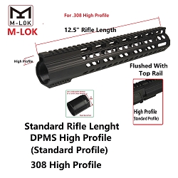 .308 308 Low Profile Super Slim Rifle Length 12