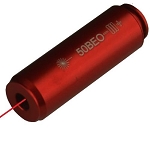 50 Beowulf Laser Bore Sight Boresighter 50BEOWULF, Aluminum/Red Finish,With Battery
